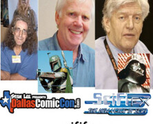 SciFiFX Podcast #55 – Peter Mayhew, Jeremy Bulloch & David Prowse – Dallas Comic Con 2012