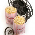 Popcorn and movie